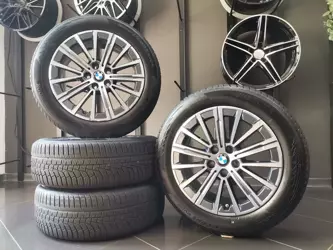 17” Зимен К-т БМВ Джанти Style 833 + Зимни Гуми Hankook + Датчици BMW 2er U06 X1 F48 F49