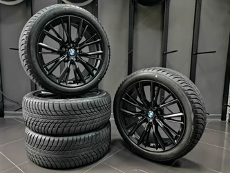 18" Winter Kit BMW Wheels Style M796 Tires Bridgestone Sensors BMW G20 G21 G22 G23