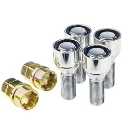 Секретни болтове за алуминиеви джанти (M14x1,25 / Подвижен ръкав) - Carbonado C-Block