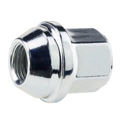 Nakrętki do felg aluminiowych, typ Ford – M14x1,5 / ocynk, stała podkładka, K21 - Carbonado