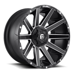 Алуминиеви Джанти Fuel Off Road D616 20X10 5X4.5/5.0 MT-BLK-MIL -18MM