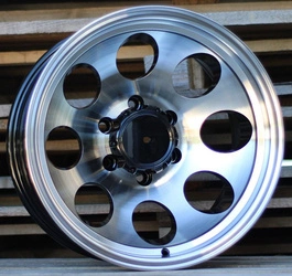 Off Road Alloy Wheels 17" 6X139.7 10 ETM52 110.1