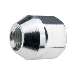 Lug nuts for alloy rims, wheels - M12x1,5 / galvanized - (open with collar) - TUV (EU)