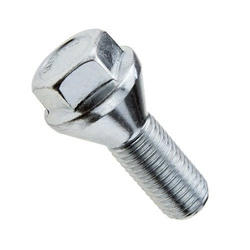 Болт за Джанти M12x1.25 конус / K17 - 24mm - къса глава