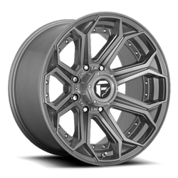 Алуминиеви Джанти Fuel Off Road D705 22X10 6X5.5 BRSH-GNMTL-TTC -18MM