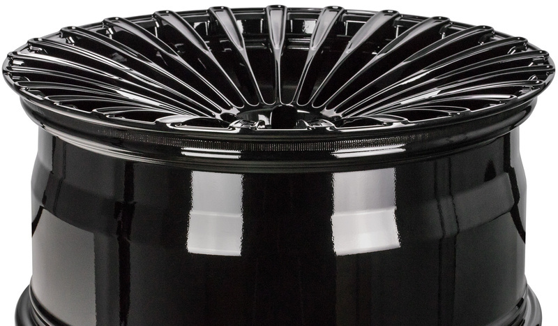 Detale felgi MF.1 – wersja 21x9,5 Black Glossy