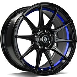 Alloy Wheels 15'' 4x100 79wheels seventy9 SCF-F BGBIL