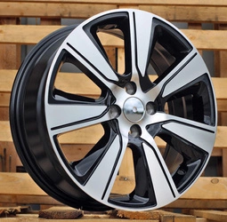 Alloy Wheels Racing Line 17" 4X100 6.5 45 60.1
