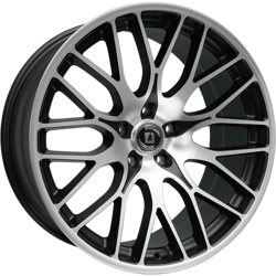 Aluminiumfelgen 19'' 5x114,3 Diewe Fina Nero machined