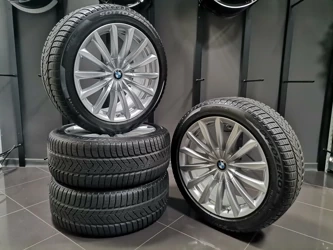 19" Зимен К-т BMW Джанти Style 620 Гуми Pirelli 2023 Датчици БМВ 7 G11 G12 5 G60 G32