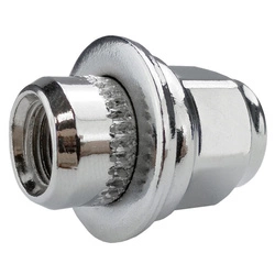 Nakrętki do oryginalnych felg aluminiowych Toyota, Mitsubishi, Lexus - M12x1,5 - (płaska ruchoma podkładka) - Carbonado K21