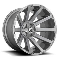 Алуминиеви Джанти Fuel Off Road D714 20X10 8X6.5 BRSH-GNMTL-TTC -18MM