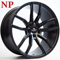 Алуминиеви Джанти Forzza Sigma 10,5X22 5X120 ET37 74,1 Black Magic (NP)