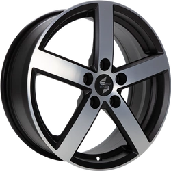 Aluminiumfelgen 17'' 5x112 Diewe Eros Black matt full pol.
