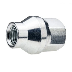 Lug nuts with shank for rims, wheels - M12x1,5 / galvanized - (closed with shank) - TUV (EU)