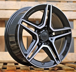 Aloy wheels for Mercedes 22" 5x112 9,5J ET45