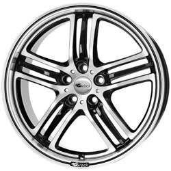 Alloy Wheels 17" 5x108 Brock B27 SGVP