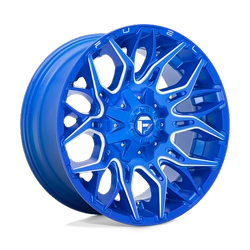 Алуминиеви Джанти Fuel Off Road D770 20X10 8X6.5 BLUE-MILL -18MM