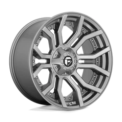 Алуминиеви Джанти Fuel Off Road D713 20X10 5X5.0/5.5 BRSH-GNMTL-TTC -18MM