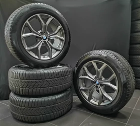 19" Zestaw zimowy Koła BMW Styl 735 Opony Pirelli 2022 Czujniki BMW X5 G05 X6 G06