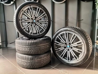 Zestaw zimowy 18" BMW Koła styl M790 + Opony Hankook + Czujniki BMW 3 G20 G21 4 G22 G23 G26